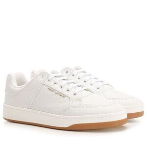 NIB Saint Laurent SL61 White Sneakers Sz 38.5
